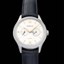 Thumbnail von Montblanc Heritage Chronométrie 114872 - 114872 Automatic Silver Dial Stainless Steel Men's Watch </h1>