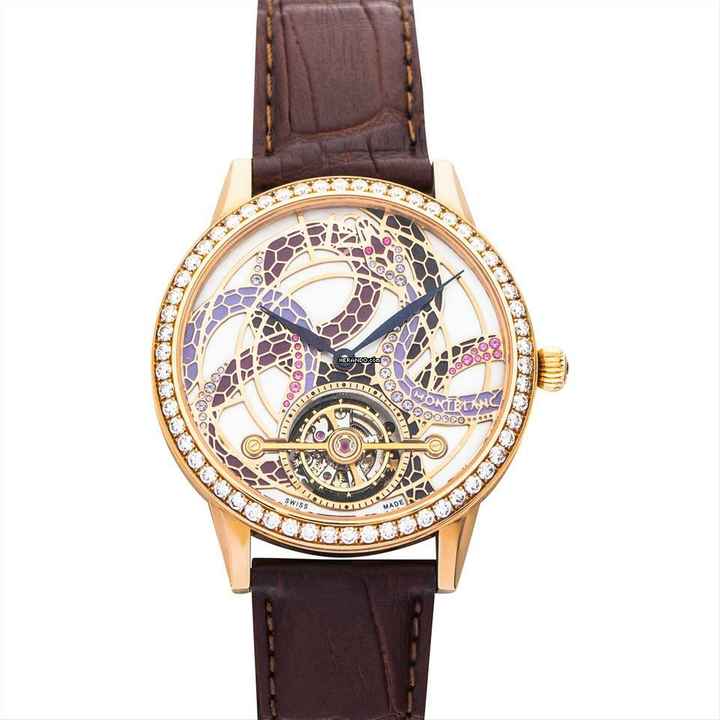  Montblanc Bohème 117199 - Bohème Automatic Multi-Color Dial 18kt Rose Gold Ladies Watch </h1> 