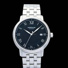 Thumbnail von Montblanc 116483 - Heritage Chronometrie Automatic Black Dial Stainless Steel Men's Watch </h1>