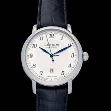 Thumbnail von Montblanc Star 116511 - Star Automatic Silver Dial Stainless Steel Men's Watch </h1>