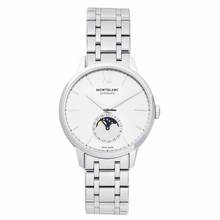 Thumbnail von Montblanc Heritage Spirit 111184 - Meisterstuck Heritage Automatic Silver Dial Stainless Steel Men's Watch </h1>