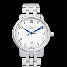 Thumbnail von Montblanc Star 117323 - Star Automatic Silver Dial Stainless Steel Men's Watch </h1>