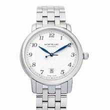 Thumbnail von Montblanc Star 117323 - Star Automatic Silver Dial Stainless Steel Men's Watch </h1>