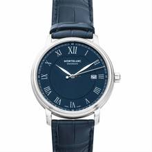 Thumbnail von Montblanc Tradition 117829 - Tradition Automatic Blue Dial Stainless Steel Men's Watch </h1>