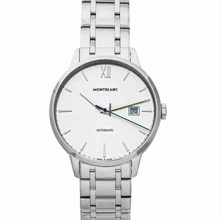  Montblanc Heritage Spirit 111581 - Heritage Spirit Automatic Silver Dial Stainless Steel Men's Watch </h1> 