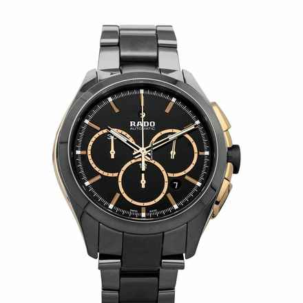  Rado HyperChrome Chronograph R32277152 - Hyperchrome Automatic Black Dial Ceramic Men's Watch </h1> 