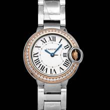 Thumbnail von Cartier Ballon Bleu 28mm WE902079 - Ballon Bleu de Cartier Automatic Silver Dial Stainless Steel Ladies Watch </h1>