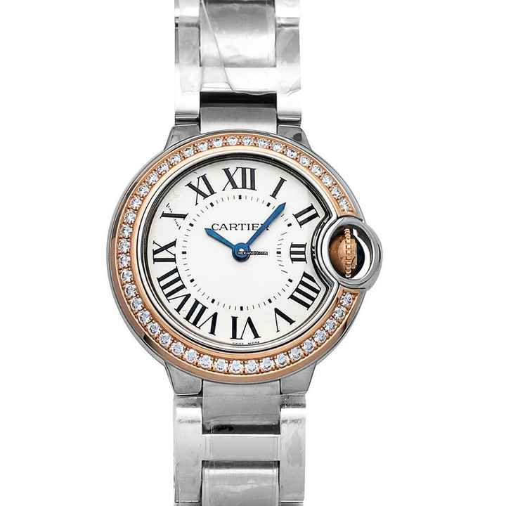  Cartier Ballon Bleu 28mm WE902079 - Ballon Bleu de Cartier Automatic Silver Dial Stainless Steel Ladies Watch </h1> 