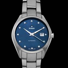 Thumbnail von Rado HyperChrome R32254702 - Hyperchrome Automatic Blue Dial Ceramic Men's Watch </h1>