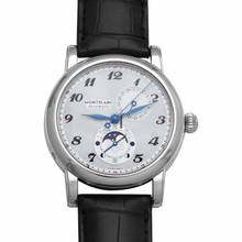Thumbnail von Montblanc Star 110642 - Star Twin Moonphase Automatic Silver Dial Stainless Steel Men's Watch </h1>