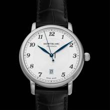 Thumbnail von Montblanc Star 117575 - Star Automatic Silver Dial Stainless Steel Men's Watch </h1>