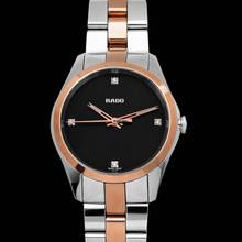 Thumbnail von Rado HyperChrome R32976722 - Hyperchrome Quartz Black Dial Stainless Steel Ladies Watch </h1>