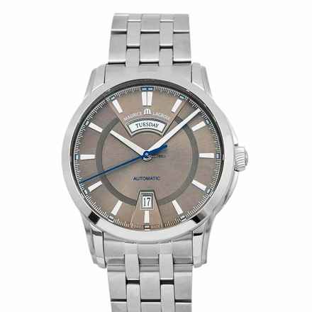  Maurice Lacroix Pontos Day Date PT6158-SS002-73E - Pontos Automatic Brown Dial Stainless Steel Men's Watch </h1> 