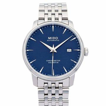  Mido Baroncelli III M027.408.11.041.00 - Baroncelli III Automatic Blue Dial Stainless Steel Men's Watch </h1> 