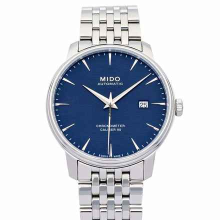  Mido Baroncelli III M027.408.11.041.00 - Baroncelli III Automatic Blue Dial Stainless Steel Men's Watch </h1> 