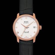 Thumbnail von Mido Baroncelli III M027.207.36.013.00 - Baroncelli III Automatic White Dial Stainless Steel Ladies Watch </h1>