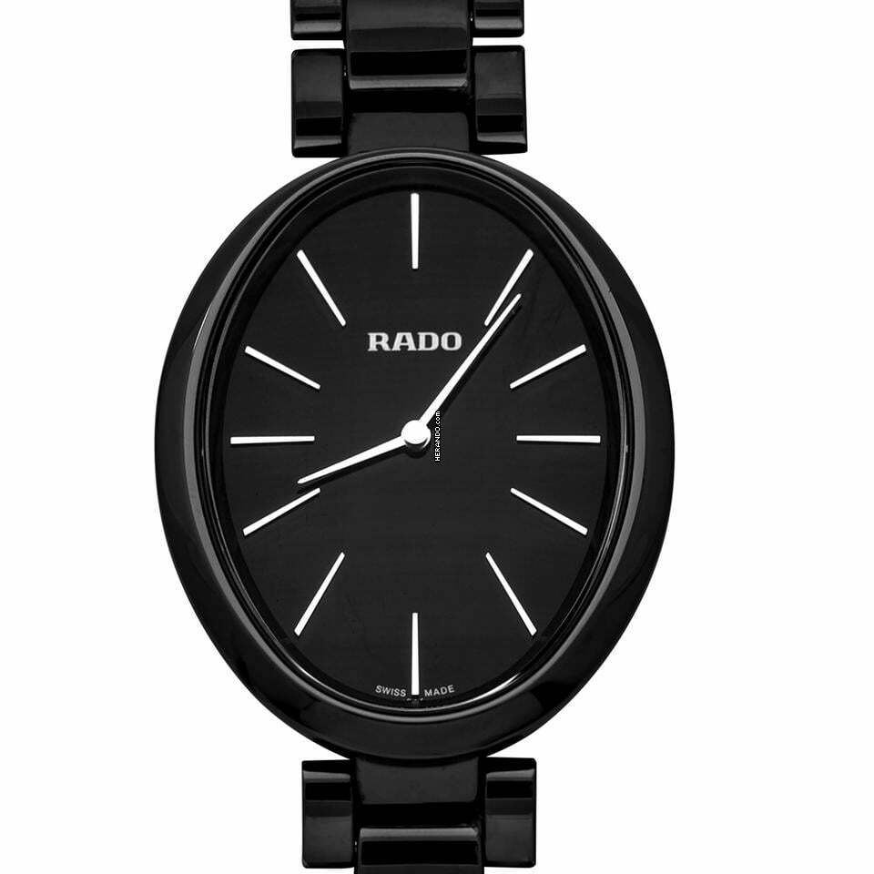  Rado R53093152 - Florence Quartz Black Dial Ceramic Ladies Watch </h1> 