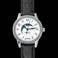 Thumbnail von Montblanc Bohème 114732 - Boheme Automatic Silver Dial Stainless Steel Ladies Watch </h1>