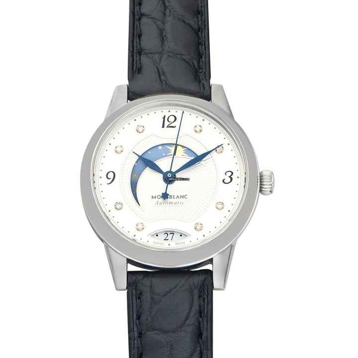  Montblanc Bohème 114730 - Boheme Automatic White Dial Stainless Steel Ladies Watch </h1> 