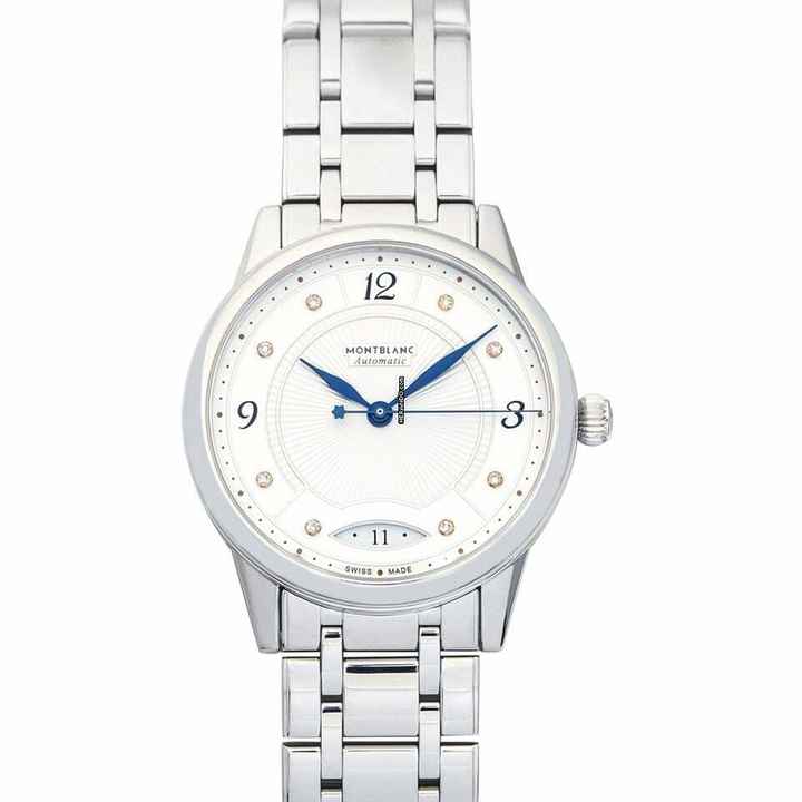  Montblanc Bohème 114733 - Boheme Automatic Silver-tone Dial Stainless Steel Unisex Watch </h1> 