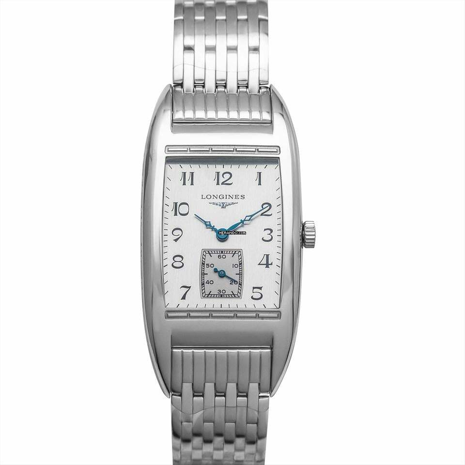 Longines L26944736 - Heritage Quartz Silver Dial Stainless Steel Ladies Watch </h1>