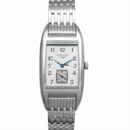  Longines L26944736 - Heritage Quartz Silver Dial Stainless Steel Ladies Watch </h1> 