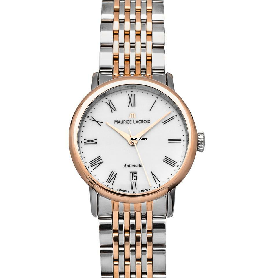  Maurice Lacroix Les Classiques Tradition LC6063-PS103-110 - Les Classiques Automatic Silver Dial Stainless Steel Ladies Watch </h1> 