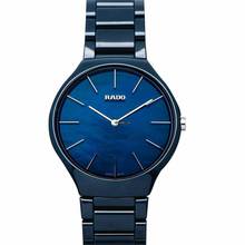 Thumbnail von Rado R27005902 - True Thinline Quartz Blue Dial Ceramic Ladies Watch </h1>