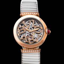 Thumbnail von Bulgari Lucea 103093 - LVCEA Automatic Skeleton Dial 18kt Rose Gold Ladies Watch </h1>
