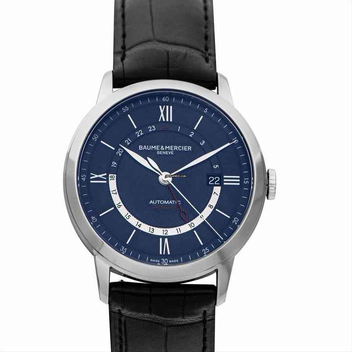  Baume & Mercier Classima M0A10482 - Classima Automatic Blue Dial Stainless Steel Men's Watch </h1> 