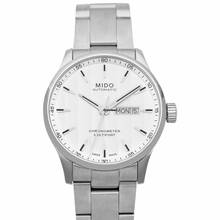 Thumbnail von Mido Multifort M038.431.11.031.00 - Multifort Automatic White Dial Stainless Steel Men's Watch </h1>