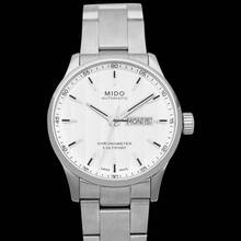 Thumbnail von Mido Multifort M038.431.11.031.00 - Multifort Automatic White Dial Stainless Steel Men's Watch </h1>