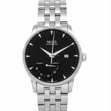Thumbnail von Mido Baroncelli III M8605.4.18.1 - Baroncelli III Automatic Black Dial Stainless Steel Men's Watch </h1>