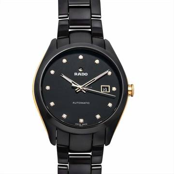  Rado HyperChrome R32291712 - Hyperchrome Automatic Black Dial Ceramic Men's Watch </h1> 