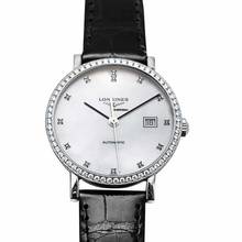 Thumbnail von Longines Elegant L43100872 - Elegant Automatic Mother of pearl Dial Stainless Steel Ladies Watch </h1>