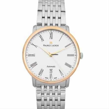  Maurice Lacroix Les Classiques Tradition LC6067-PS102-110 - Les Classiques Automatic Silver Dial 18kt Rose Gold Men's Watch </h1> 