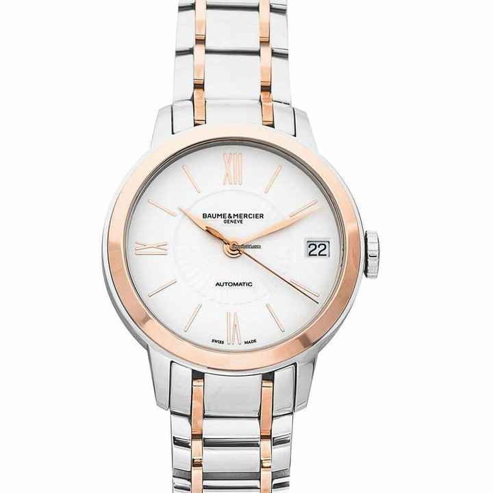  Baume & Mercier Classima M0A10269 - Classima Automatic White Dial Stainless Steel Ladies Watch </h1> 