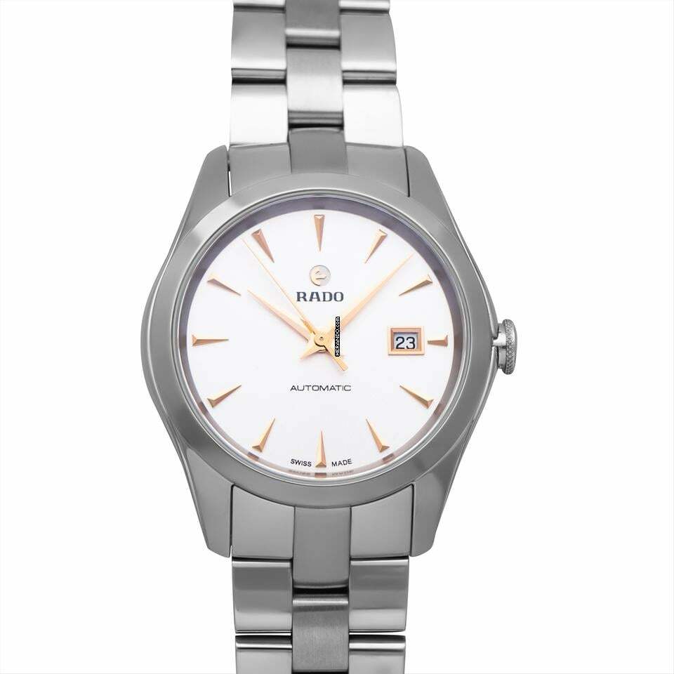  Rado HyperChrome R32091113 - Hyperchrome Automatic White Dial Stainless Steel Ladies Watch </h1> 