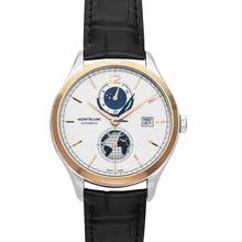 Thumbnail von Montblanc Heritage Chronométrie 113780 - Heritage Chronometrie Automatic Silver Dial Stainless Steel Men's Watch </h1>