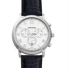 Thumbnail von Montblanc Tradition 114339 - Tradition Quartz Silver-tone Dial Stainless Steel Men's Watch </h1>