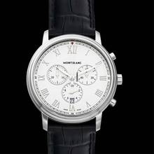 Thumbnail von Montblanc Tradition 114339 - Tradition Quartz Silver-tone Dial Stainless Steel Men's Watch </h1>