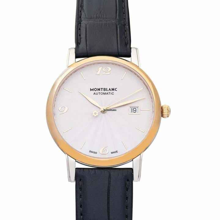  Montblanc 113824 - Star Automatic Silver Dial Stainless Steel Men's Watch </h1> 