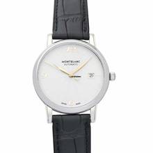  Montblanc 113823 - Star Automatic White Dial Stainless Steel Men's Watch </h1> 