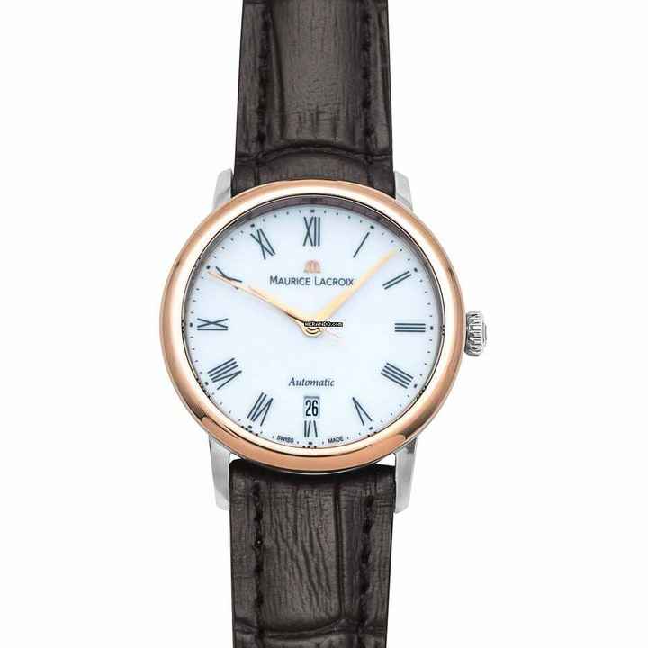  Maurice Lacroix Les Classiques Tradition LC6063-PS101-110 - Les Classiques Automatic White Dial Stainless Steel Ladies Watch </h1> 