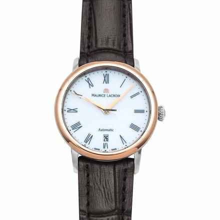  Maurice Lacroix Les Classiques Tradition LC6063-PS101-110 - Les Classiques Automatic White Dial Stainless Steel Ladies Watch </h1> 