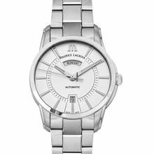 Thumbnail von Maurice Lacroix Pontos Day Date PT6358-SS002-130 - Pontos Automatic Silver Dial Stainless Steel Men's Watch </h1>