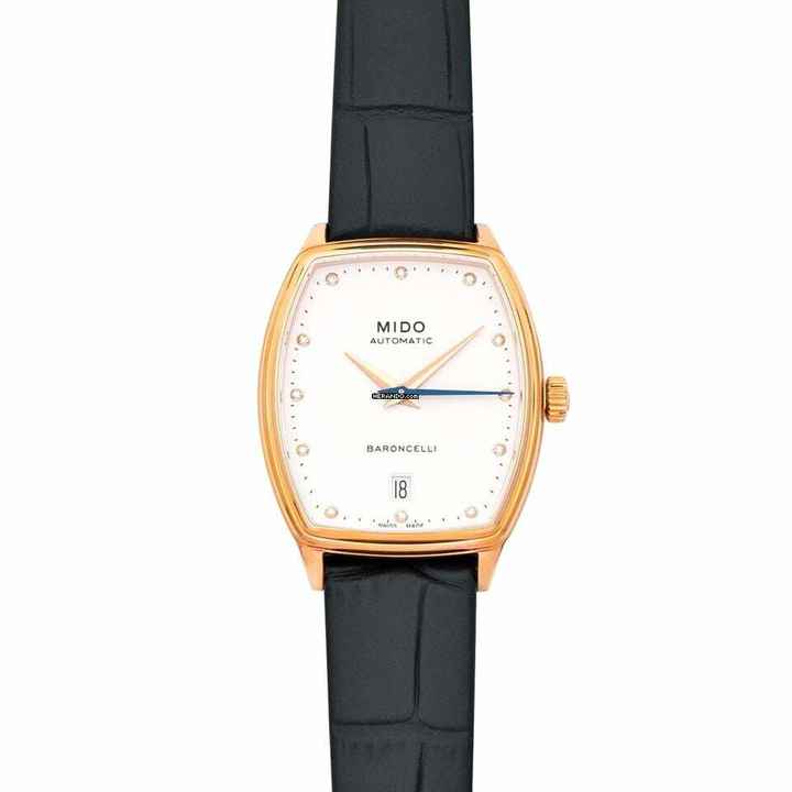  Mido Baroncelli III M041.307.36.016.00 - Baroncelli III Automatic White Dial Stainless Steel Ladies Watch </h1> 