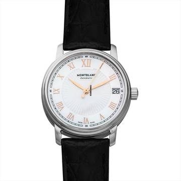  Montblanc Tradition 114366 - Tradition Automatic Mother of pearl Dial Stainless Steel Ladies Watch </h1> 