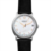 Thumbnail von Montblanc Tradition 114366 - Tradition Automatic Mother of pearl Dial Stainless Steel Ladies Watch </h1>