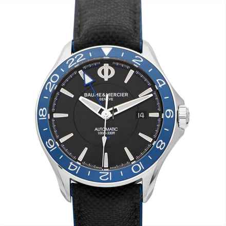  Baume & Mercier Clifton M0A10486 - Clifton Automatic Black Dial Stainless Steel Men's Watch </h1> 